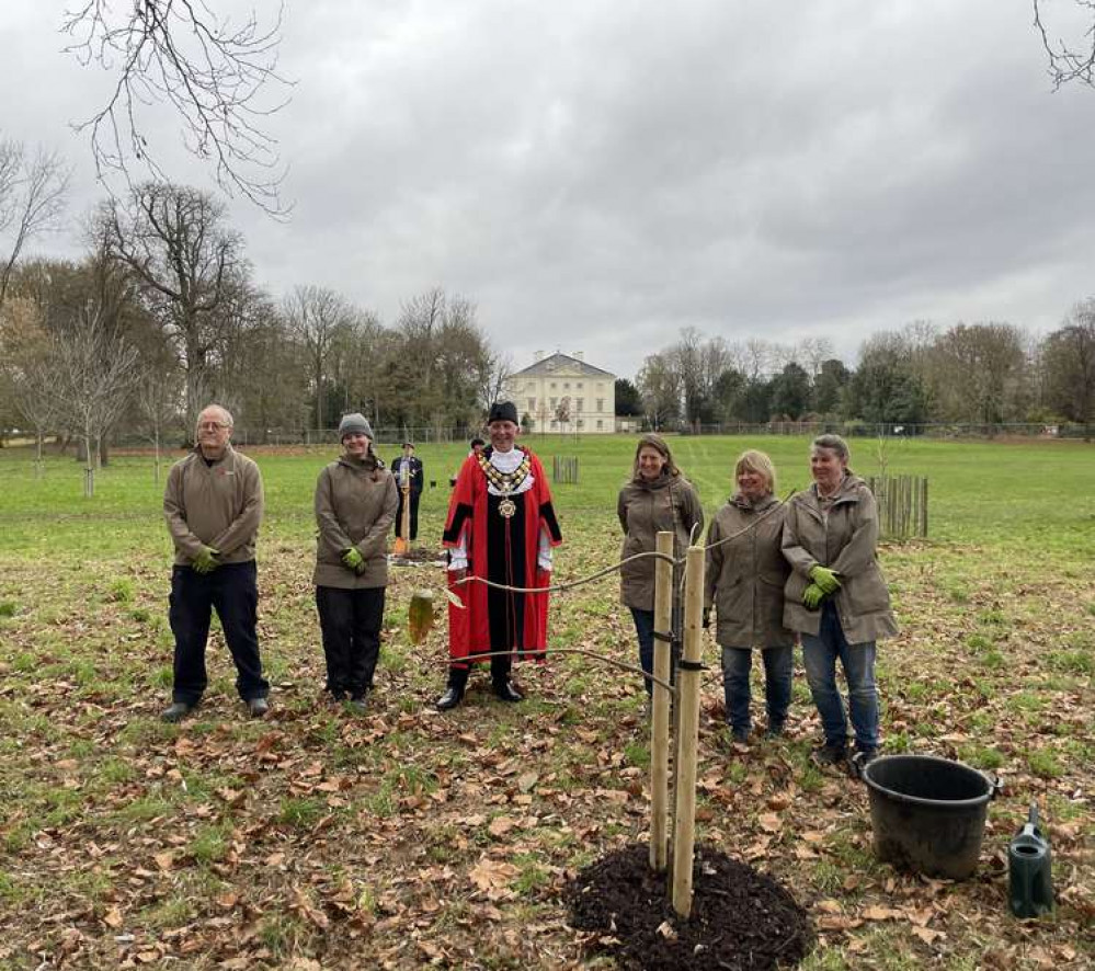The planting ceremony saw the Mayor of Richmond and Twickenham, local schools and community leaders help plant the trees. The planting ceremony saw the Mayor of Richmond and Twickenham, local schools and community leaders help plant the trees.