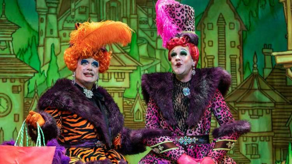 The show has attracted people from across the country to see Anton as Buttons and the talented cast. The show has attracted people from across the country to see Anton as Buttons and the talented cast.