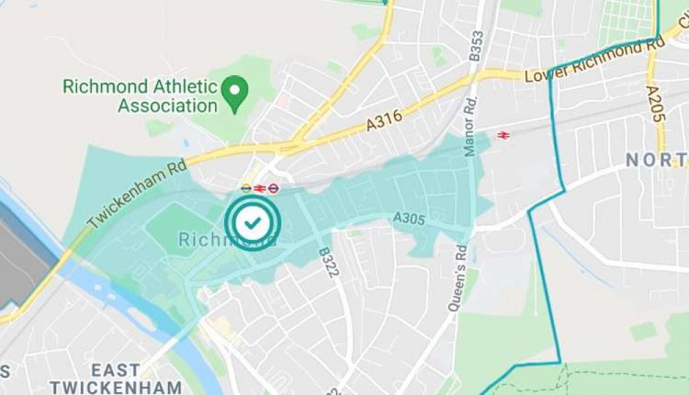 The lights went out for more than three hours in central Richmond this afternoon. Credit: UK Power Networks.