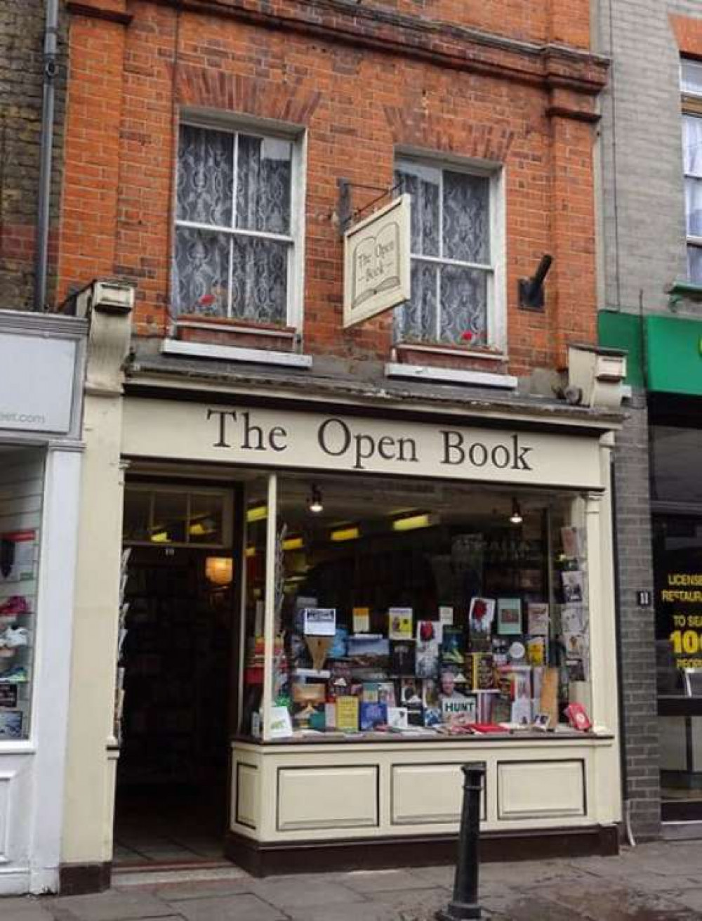 Independent book shop - The Open Book - has been saved following a campaign backed by 470 local residents and community groups.