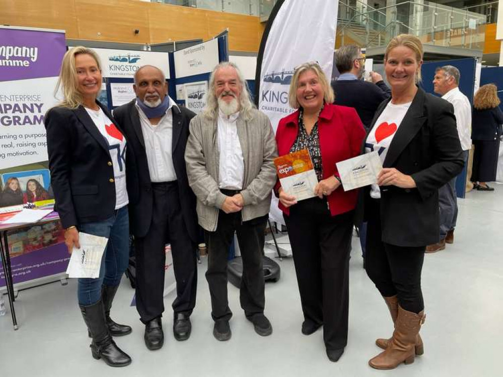 Holland Hahn & Wills sponsored the Kingston Charitable Foundation stall at the Chessington Business Expo (Image: Kingston Charitable Foundation) Holland Hahn & Wills sponsored the Kingston Charitable Foundation stall at the Chessington Business Expo (Image: Kingston Charitable Foundation)