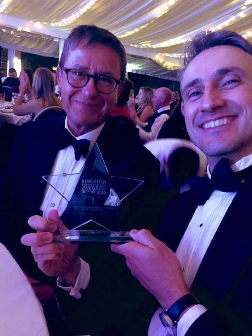 Holland Hahn & Wills Partners Chris Hirsch and Amyr Rocha-Lima at the Kingston Business Awards (Image: Holland Hahn & Wills) Holland Hahn & Wills Partners Chris Hirsch and Amyr Rocha-Lima at the Kingston Business Awards (Image: Holland Hahn & Wills)
