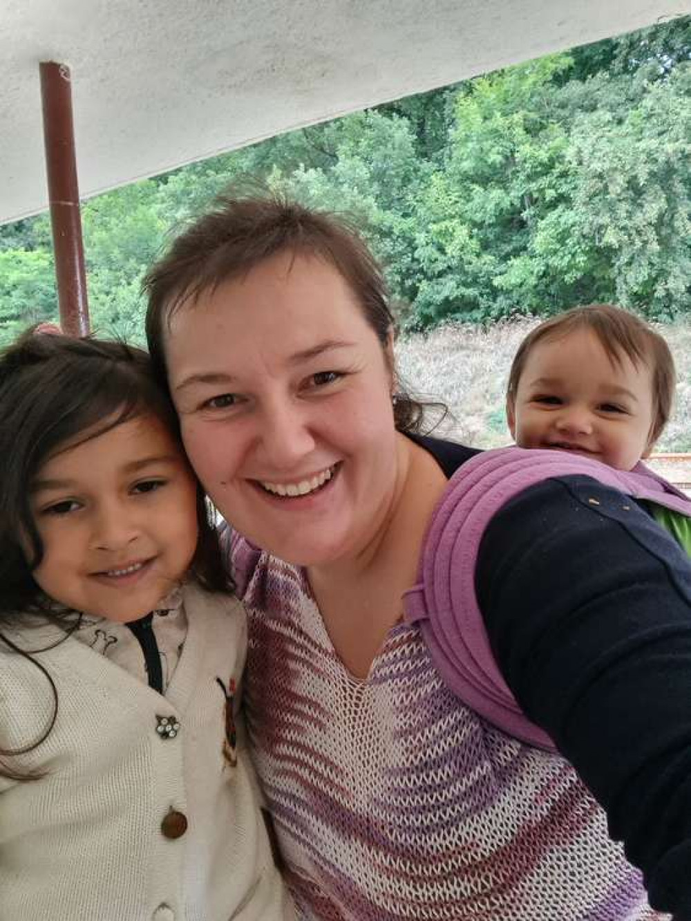 Bridget with her son Eliott and daughter Eloise. Credit: family handout. Bridget with her son Eliott and daughter Eloise. Credit: family handout.