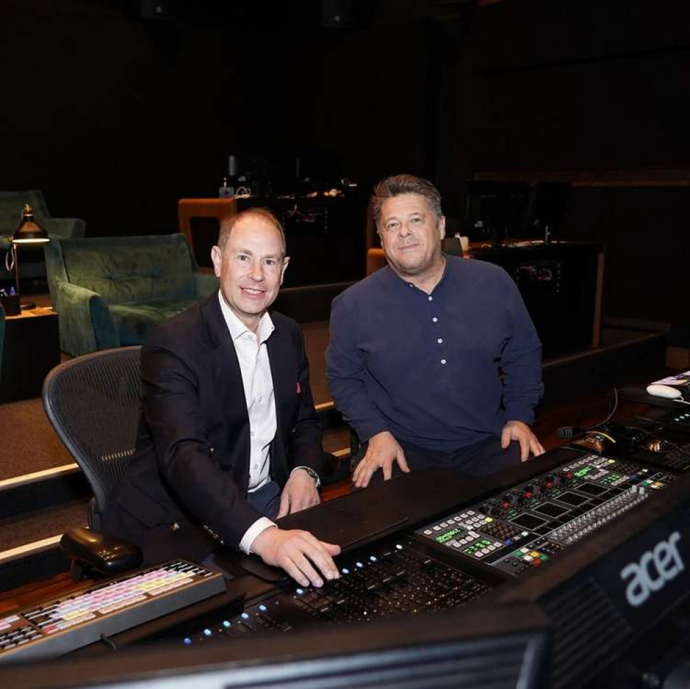 Prince Edward visited Twickenham Film Studios – Britain's oldest - today to mark becoming the new Patron of the Production Guild of Great Britain. Prince Edward visited Twickenham Film Studios – Britain's oldest - today to mark becoming the new Patron of the Production Guild of Great Britain.
