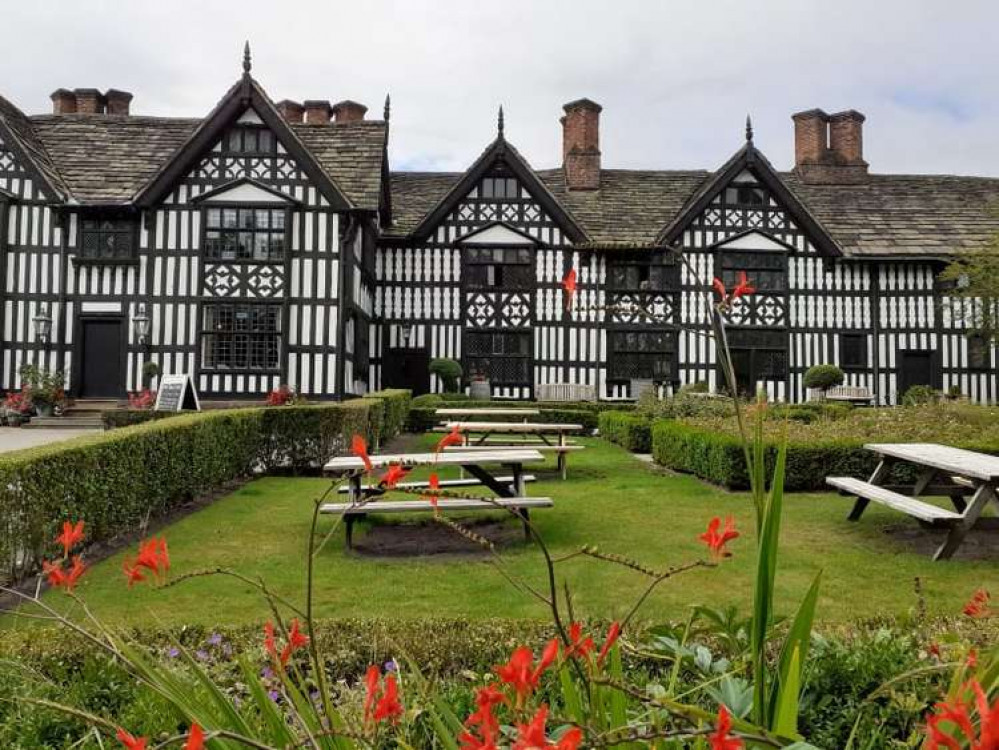 The Grade 1 listed Old Hall in High Street, Sandbach once the home of the Lords of the Manor of Sandbach