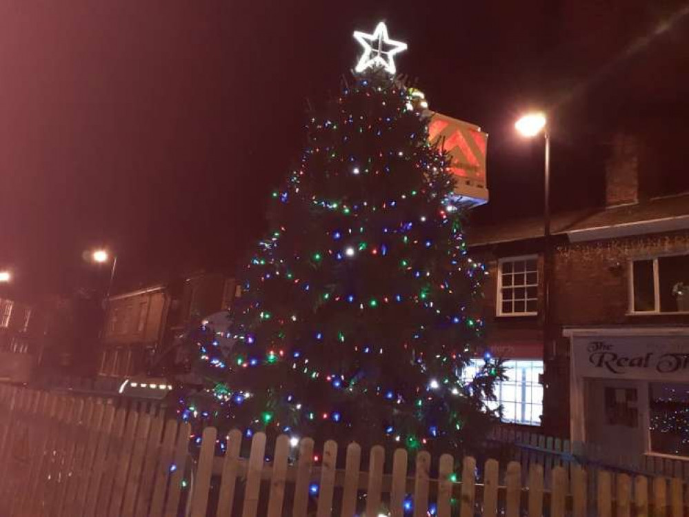 It's the big switch-on in Sandbach this weekend