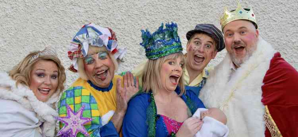 From left, Becky Cook as Fairy Lilac, Dave Titchener as Nurse Hettie Harpic, Jo Turley as Queen Marigold, Christian Lockyer as Muddles and Matt Turner as King Cactus are starring in Sleeping Beauty at Strode Theatre this Christmas From left, Becky Cook as Fairy Lilac, Dave Titchener as Nurse Hettie Harpic, Jo Turley as Queen Marigold, Christian Lockyer as Muddles and Matt Turner as King Cactus are starring in Sleeping Beauty at Strode Theatre this Christmas