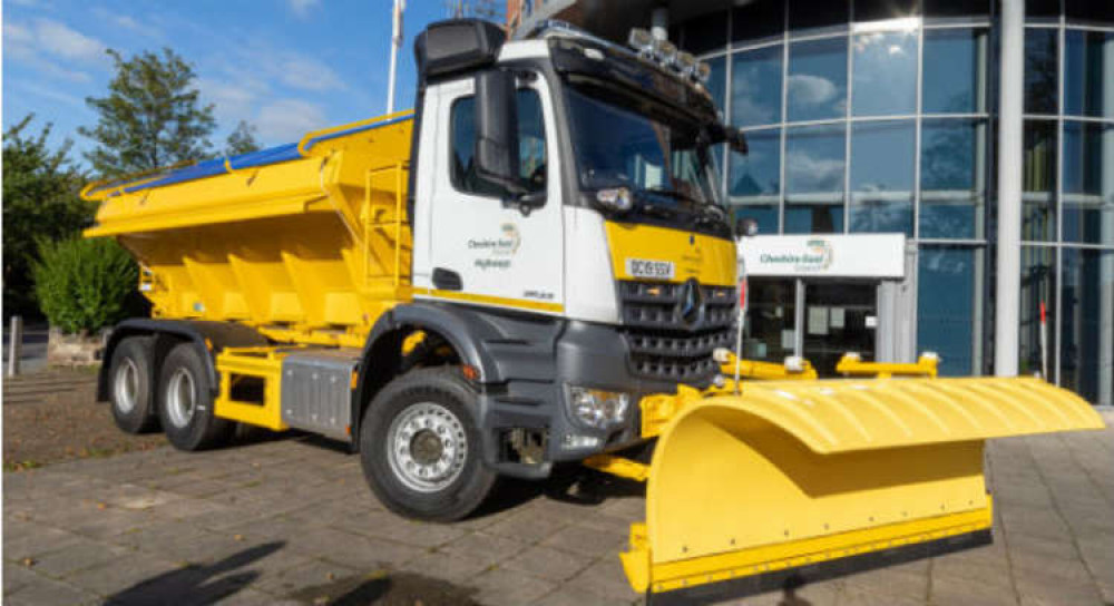 Cheshire East Council gritter