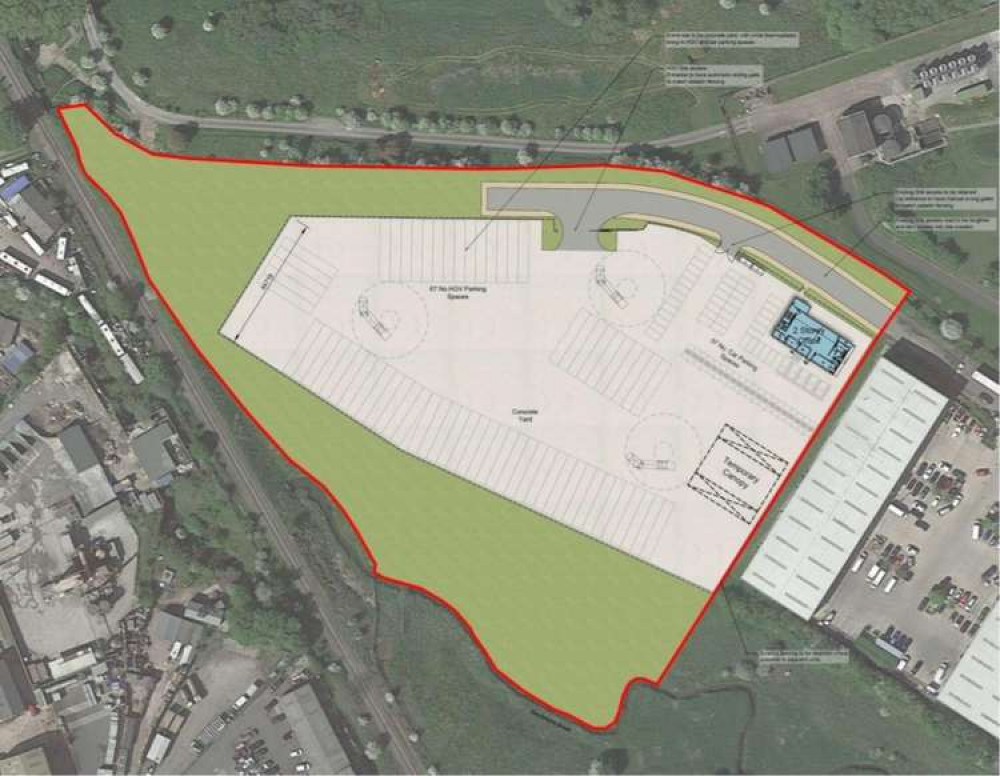 The application is for a 2.9 hectare site on the Midpoint 18 employment site.