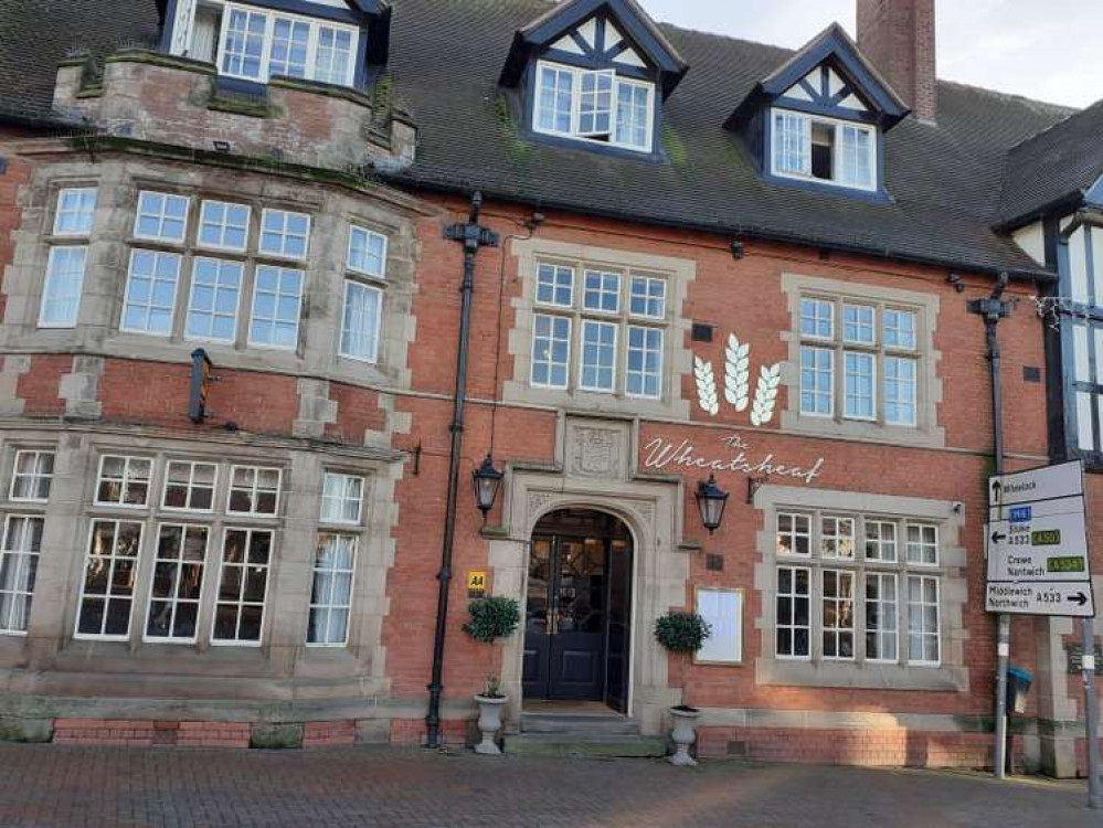 The award-winning Wheatsheaf in Sandbach