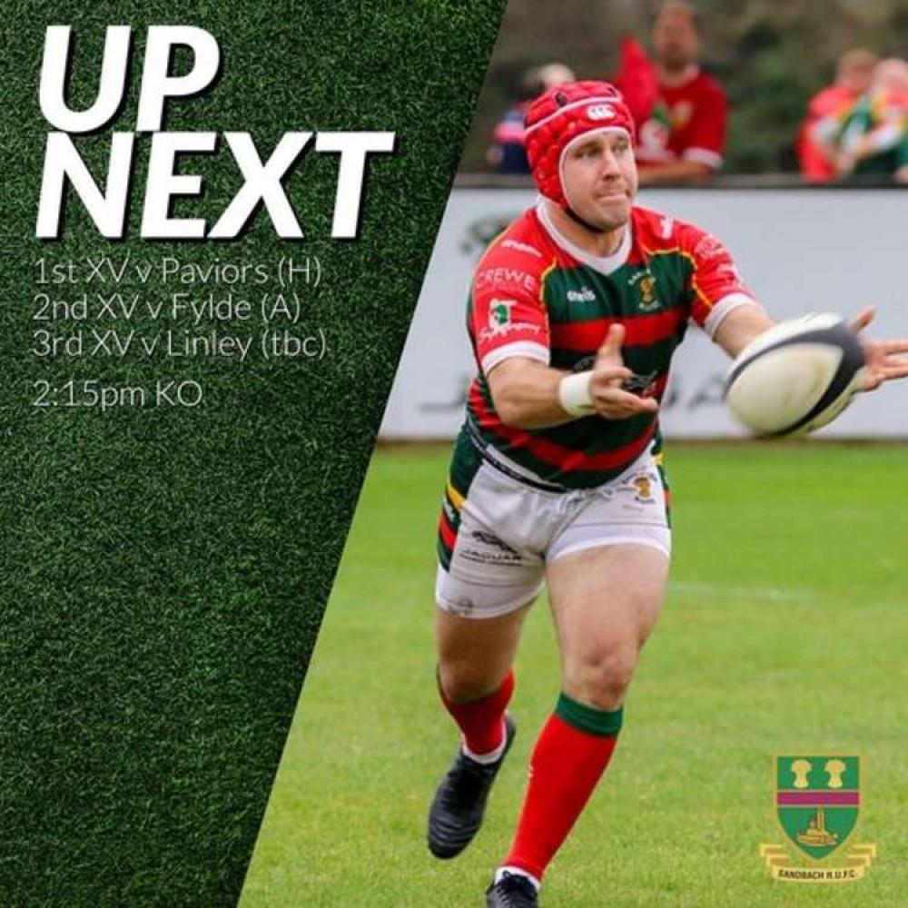 Photo: Sandbach RUFC Photo: Sandbach RUFC
