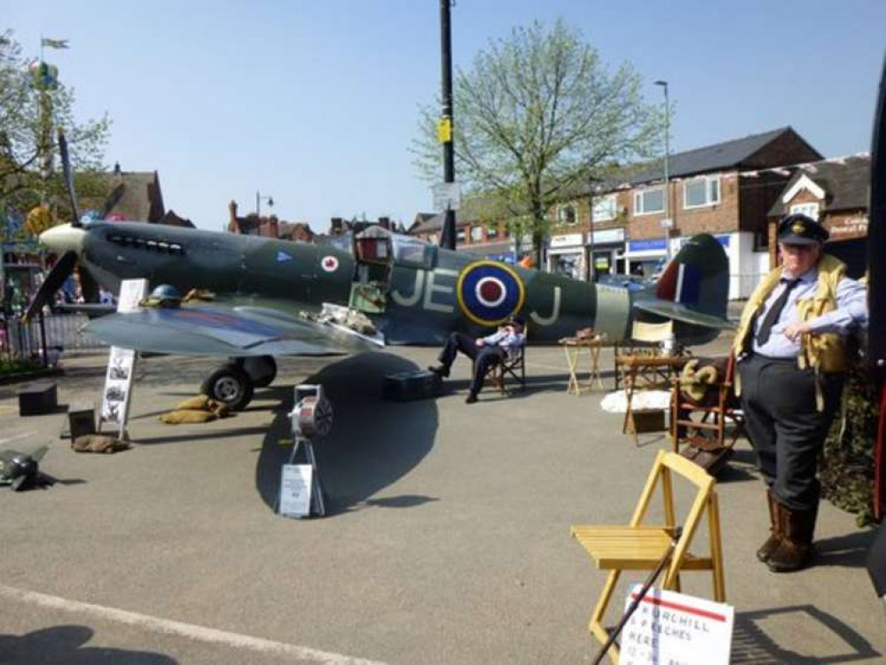 The popular Spitfire will be back at the 2022 Sandbach Transport Festival (Photo Sandbach Transport Festival)