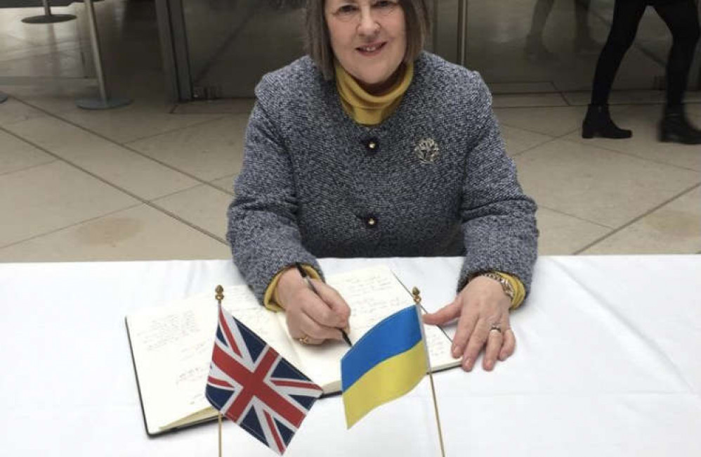 "As Chair of the International Religious Freedom or Belief Alliance, I have issued a statement standing in heartfelt solidarity with our fellow IRFBA member, Ukraine ..." - Fiona Bruce. (Photo: Fiona Bruce) "As Chair of the International Religious Freedom or Belief Alliance, I have issued a statement standing in heartfelt solidarity with our fellow IRFBA member, Ukraine ..." - Fiona Bruce. (Photo: Fiona Bruce)