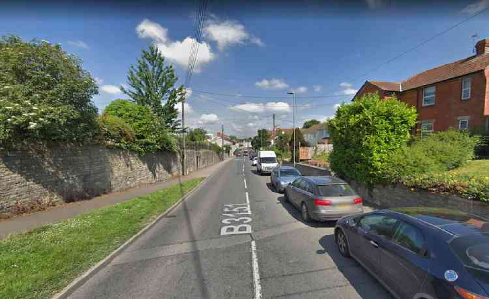 The B3151 Somerton Road in Street - see today's mobile speed camera locations (Photo: Google Street View) The B3151 Somerton Road in Street - see today's mobile speed camera locations (Photo: Google Street View)