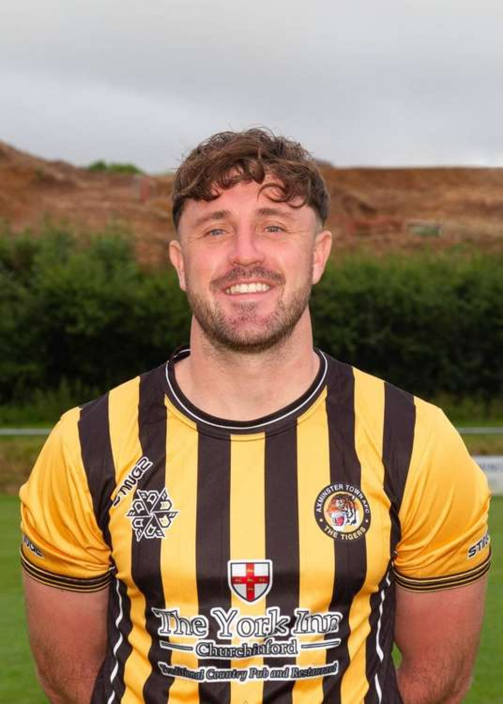 Axminster's Josh Wadham who was a first-year pro at Exeter City Axminster's Josh Wadham who was a first-year pro at Exeter City