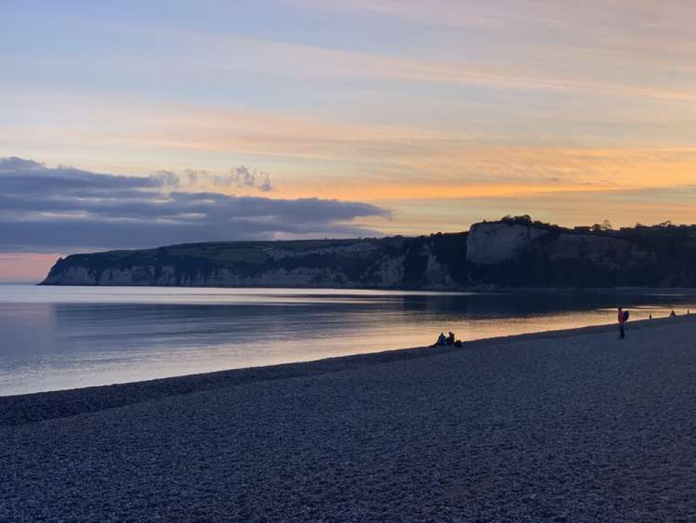 Sunset over Seaton beach (photo credit: Thomas Parsons)