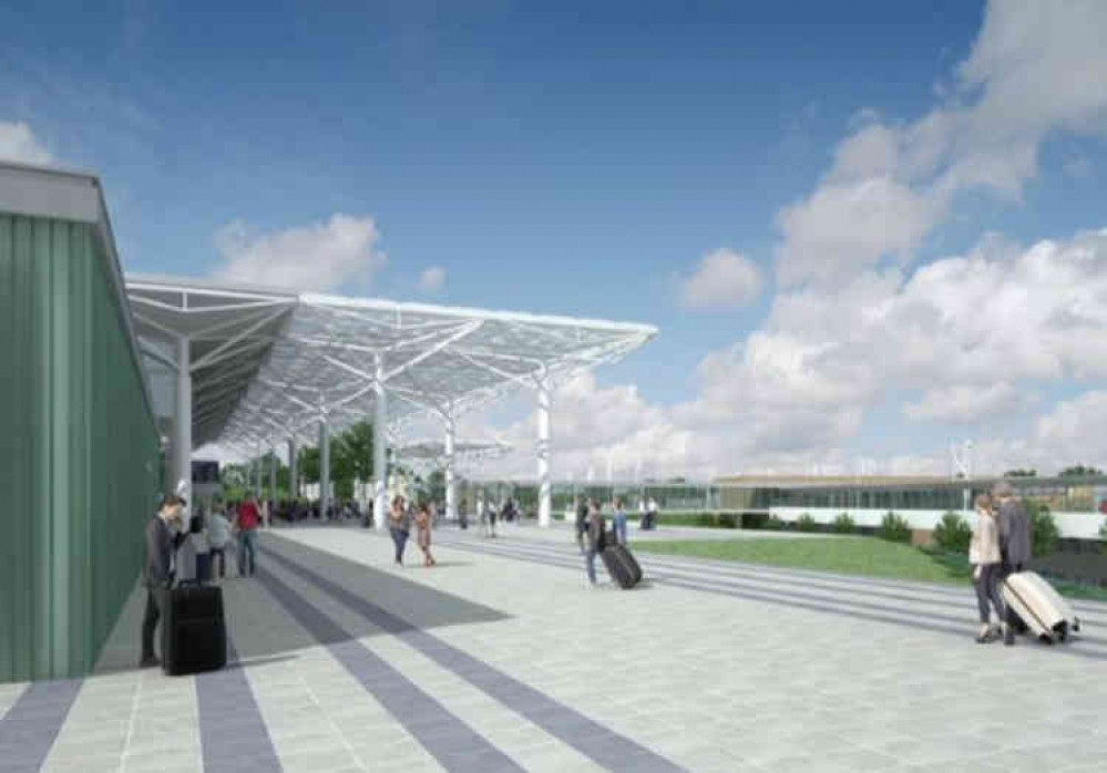 How Bristol Airport would have looked as part of its planning application for expansion (Photo: Bristol Airport) How Bristol Airport would have looked as part of its planning application for expansion (Photo: Bristol Airport)