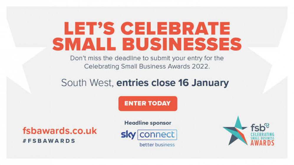 The awards are open to all small businesses