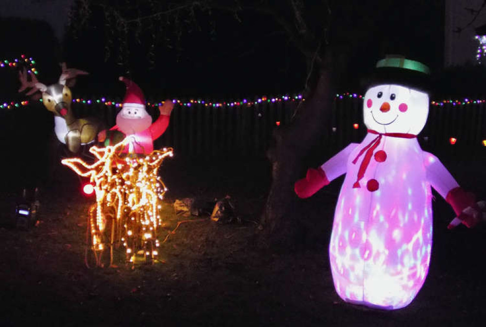 Looking a lot like Christmas in Tattingstone Heath