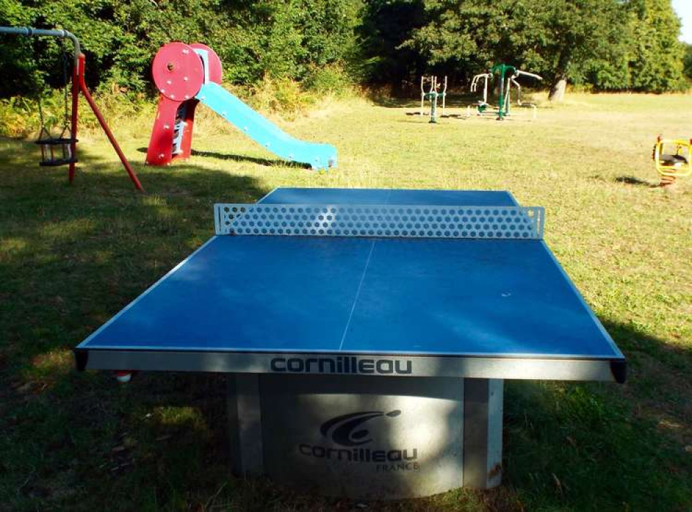 Table tennis among facilities on offer for all the village