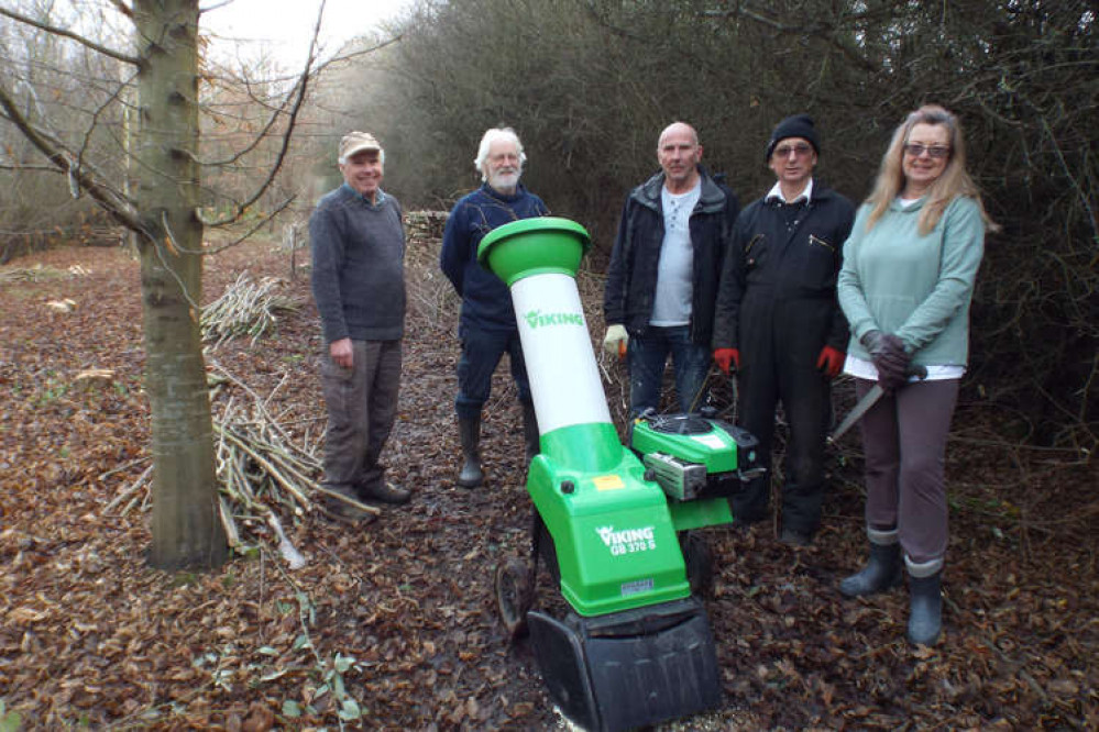 Roy Simkin, Ian Peters, Keith Parker, Richard Jackaman and Sue Cushing, some of the Viking Project volunteers (Picture credit: Nub News)