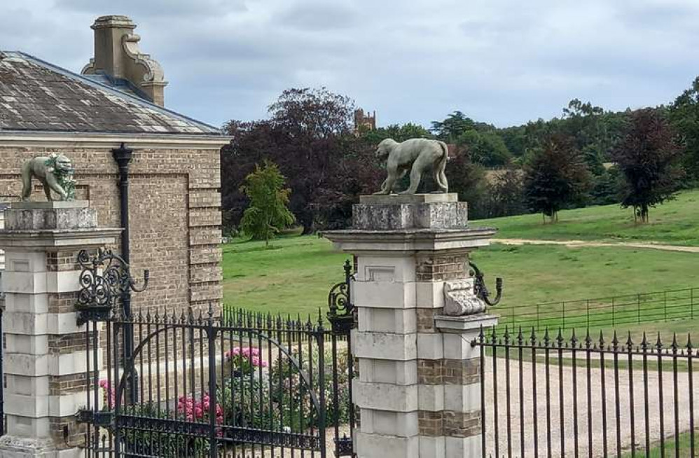 Monkey Lodge and the Old Berners Estate gates