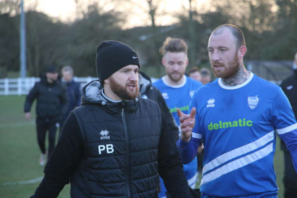 Pip Boyland plotting Brantham survival (Picture credit: Ian Evans / Peninsula Nub News)