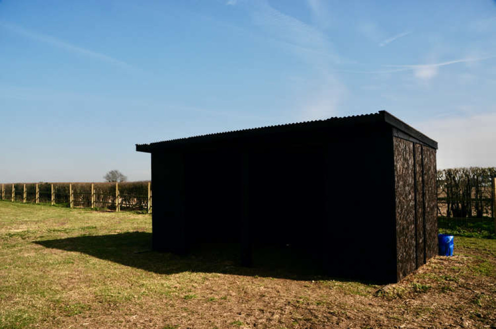 Pear Tree Paws dog meadow shelter (Picture credit: Peninsula Nub News)