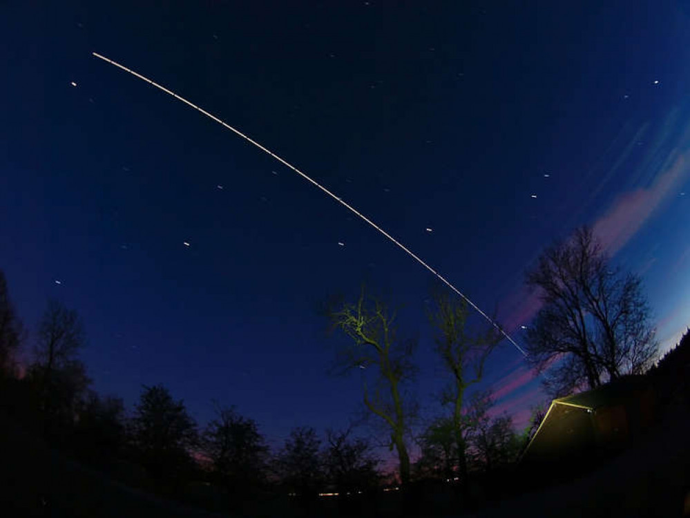 International space station coming over Shotley peninsula again tonight (Picture credit: Mark Humpage) International space station coming over Shotley peninsula again tonight (Picture credit: Mark Humpage)