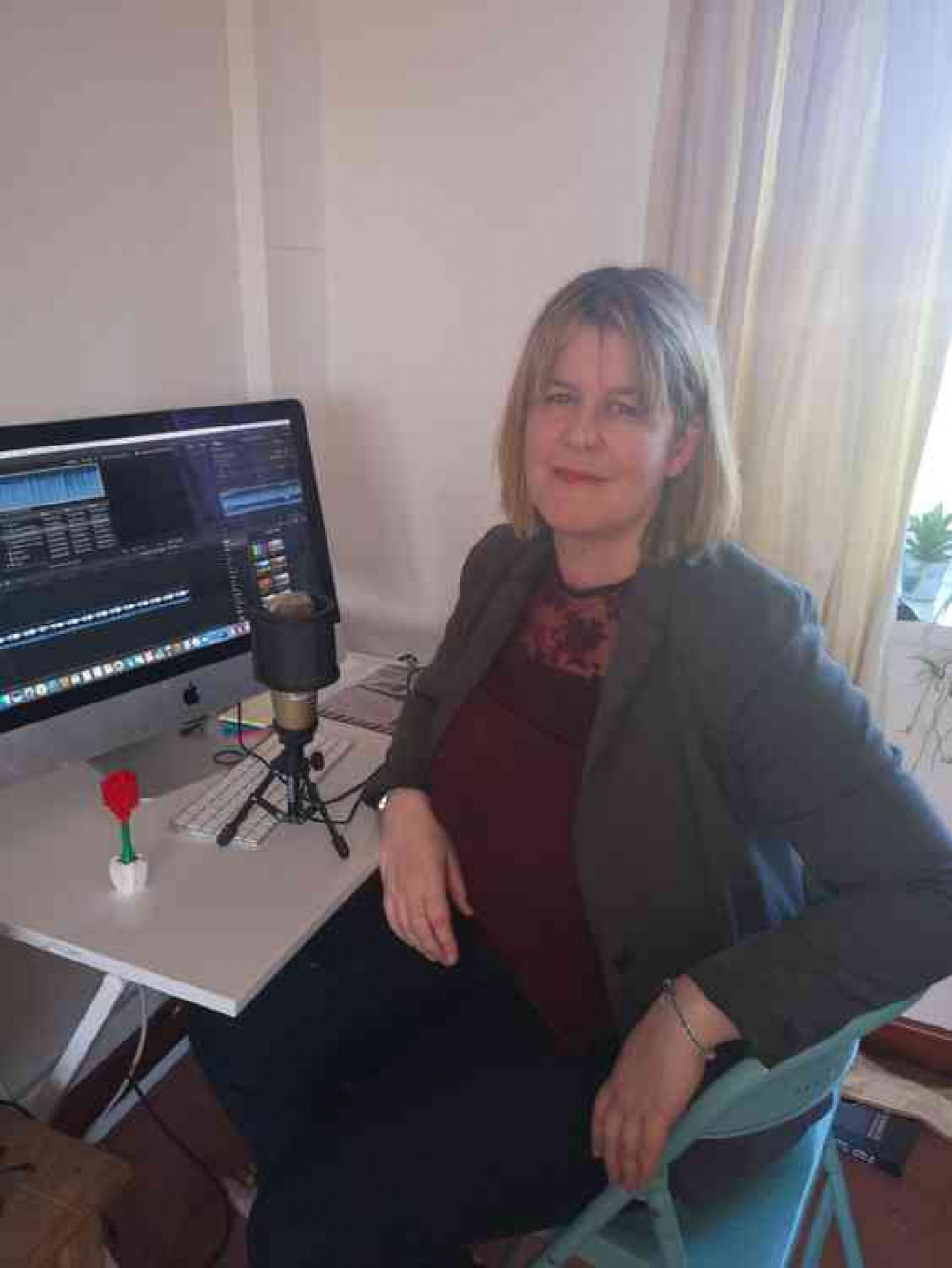 Teacher in charge of media studies Aimee Coehlo Teacher in charge of media studies Aimee Coehlo