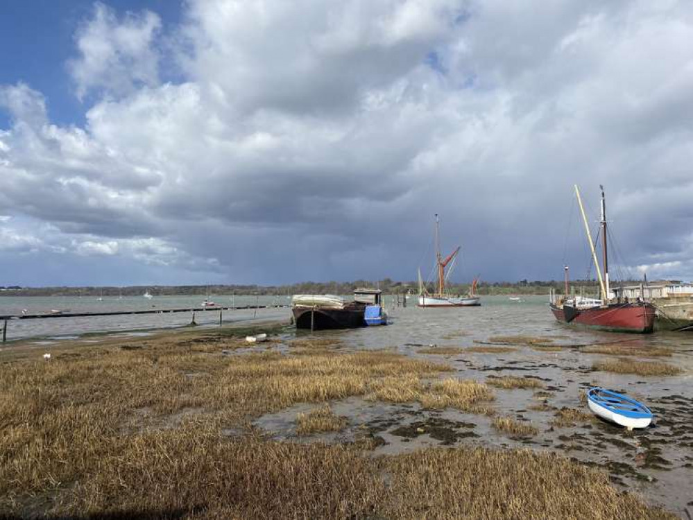 Views of the river from Pin Mill