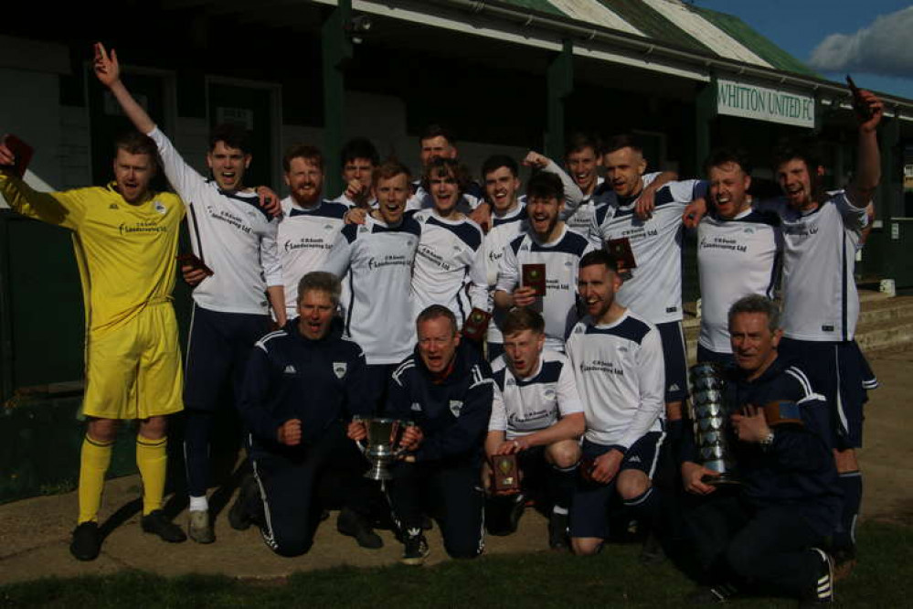 Woolverstone United go up as champions (Picture credit: Ian Evans/Nub News)