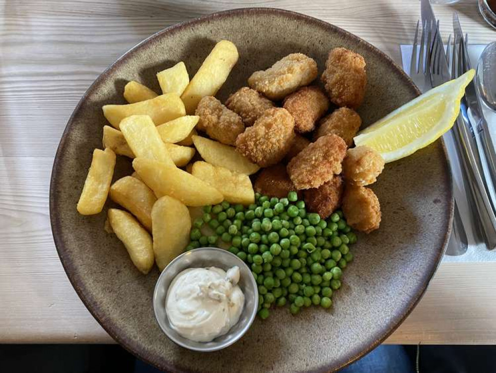 Scampi & chips