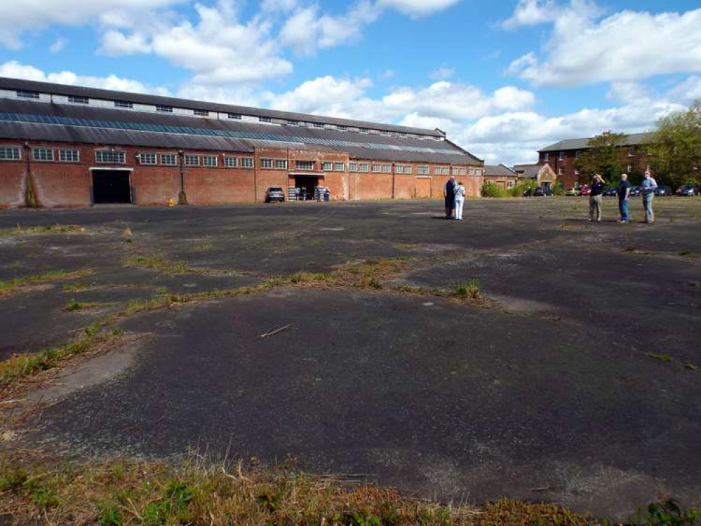 Ganges parade ground and Nelson Hall (Picture credit: Peninsula Nub News)