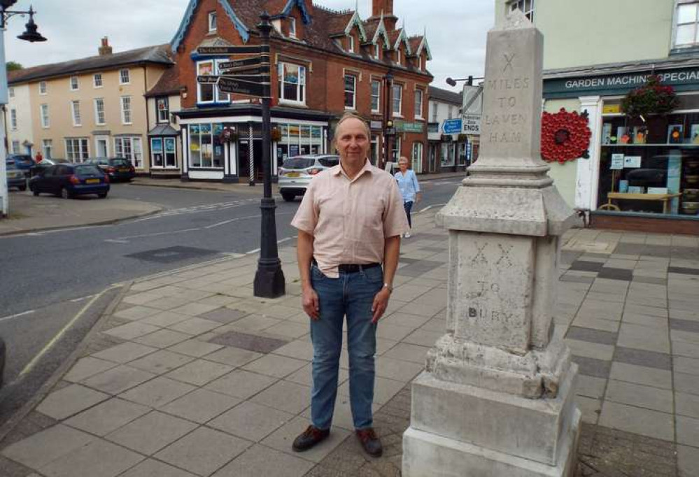 Babergh leader John Ward  (Picture credit: Nub News)