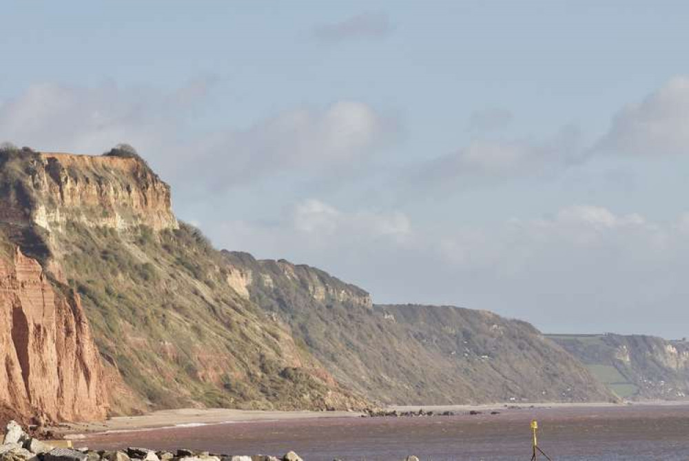 David Mumford was found two metres from the cliff edge at Salcombe Hill, near Sidmouth, having inhaled gas