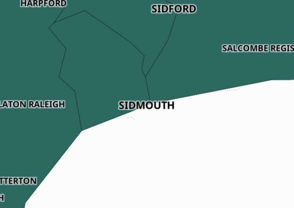 Sidmouth vaccination map Sidmouth vaccination map