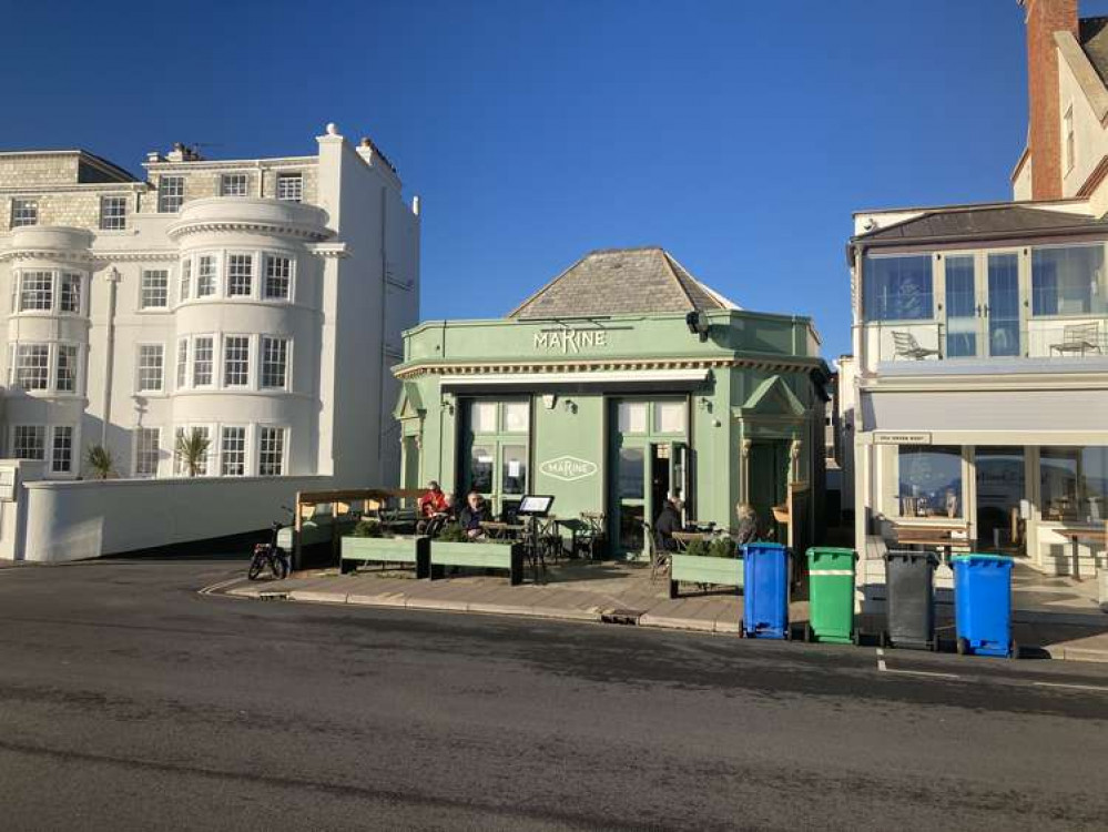 The Marine on the Esplanade, Sidmouth (Nub News, Will Goddard)