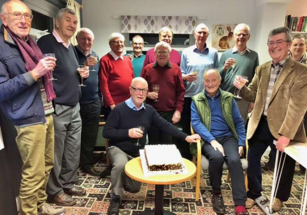 Members of the Hopeful Volunteers celebrate the club's 21st birthday Members of the Hopeful Volunteers celebrate the club's 21st birthday