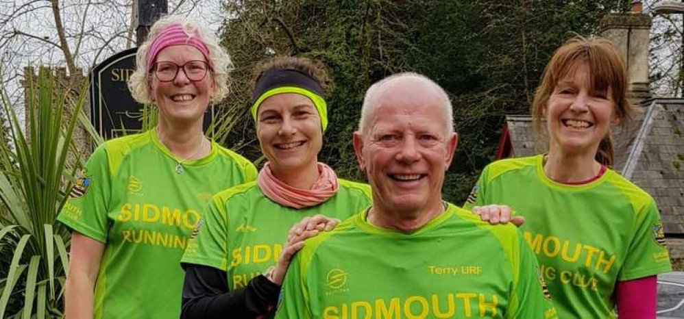 The 10 mile group at The Sidmouth Arms