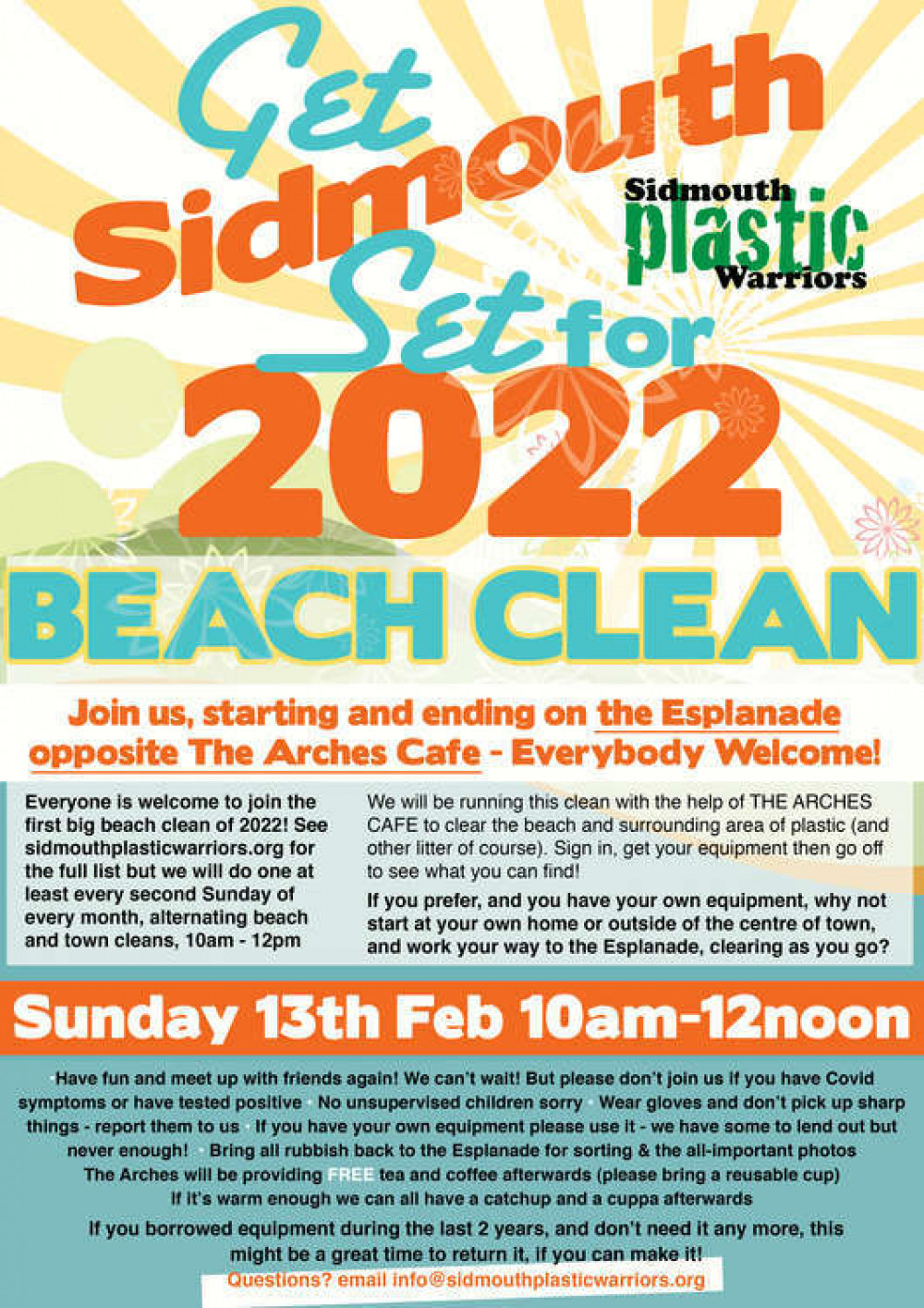It's Sidmouth Plastic Warriors' first big beach clean of the year! It's Sidmouth Plastic Warriors' first big beach clean of the year!