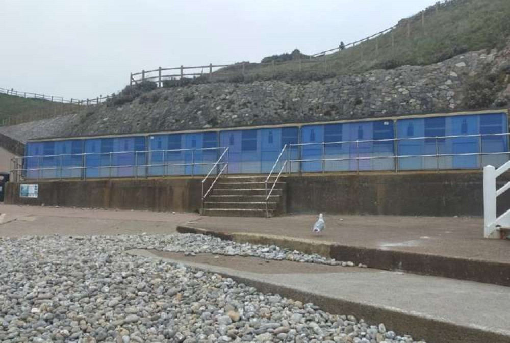 Jacob's Ladder beach, Sidmouth (EDDC)