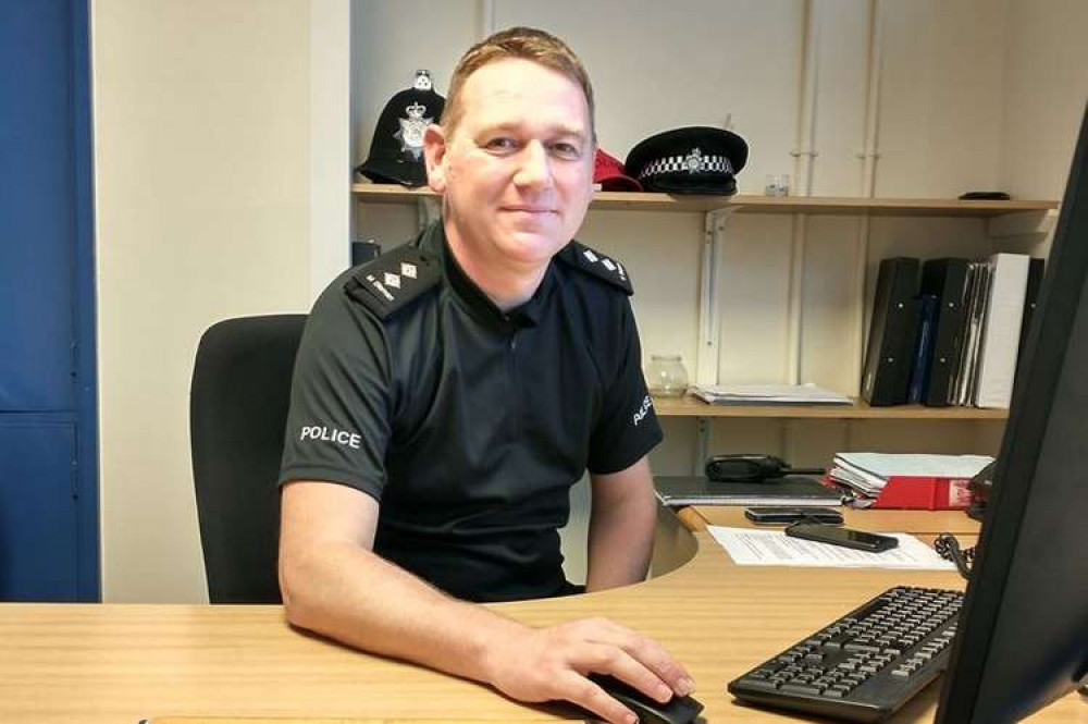 Inspector Mike Sisman has moved to re-assure the Swadlincote public