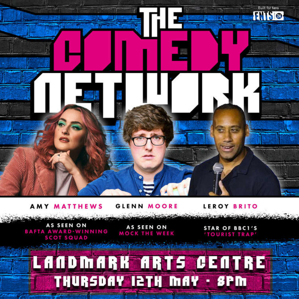 Landmark Arts Centre's monthly Comedy Network Landmark Arts Centre's monthly Comedy Network