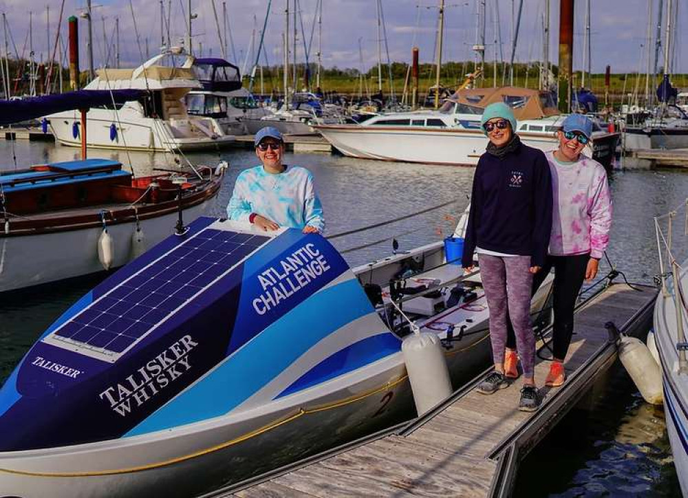 Team Extraoardinary will set off for their Atlantic challenge next month (Image: We Are Extraoardinary)