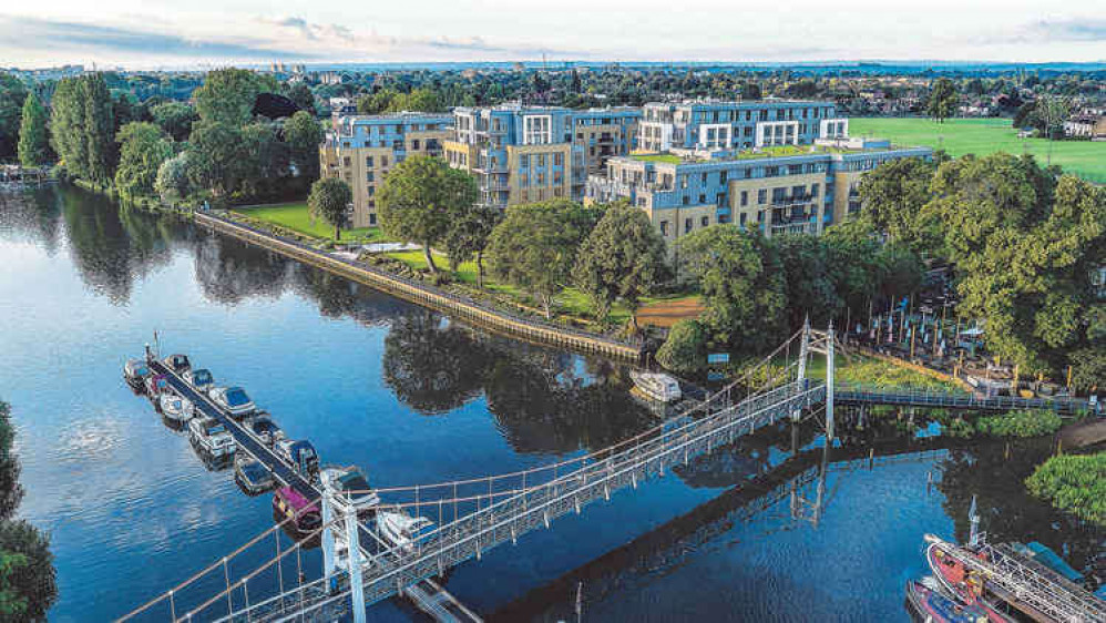 Teddington's scenic riverside