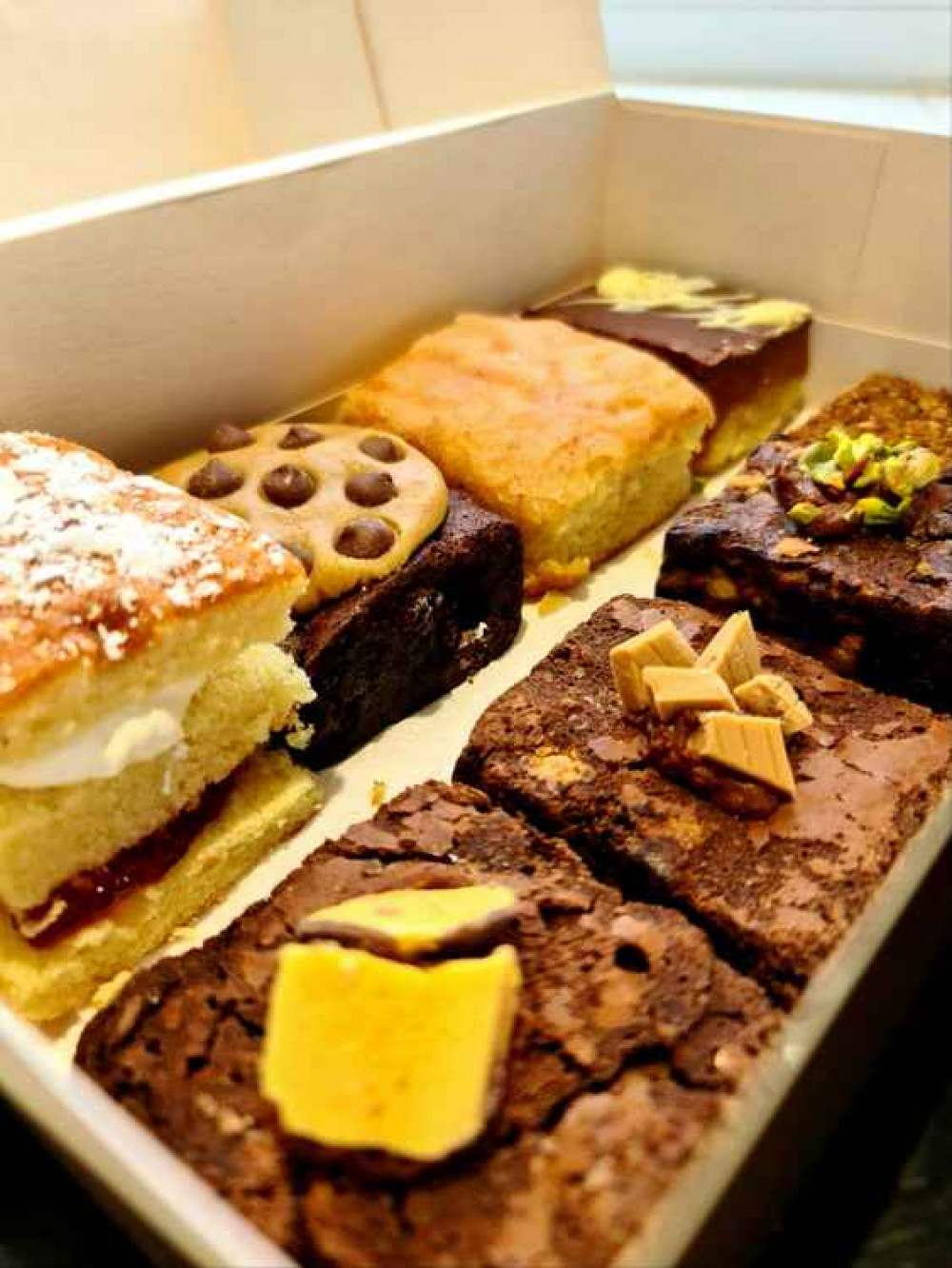 Cheshire Brownies' brownie boxes Cheshire Brownies' brownie boxes