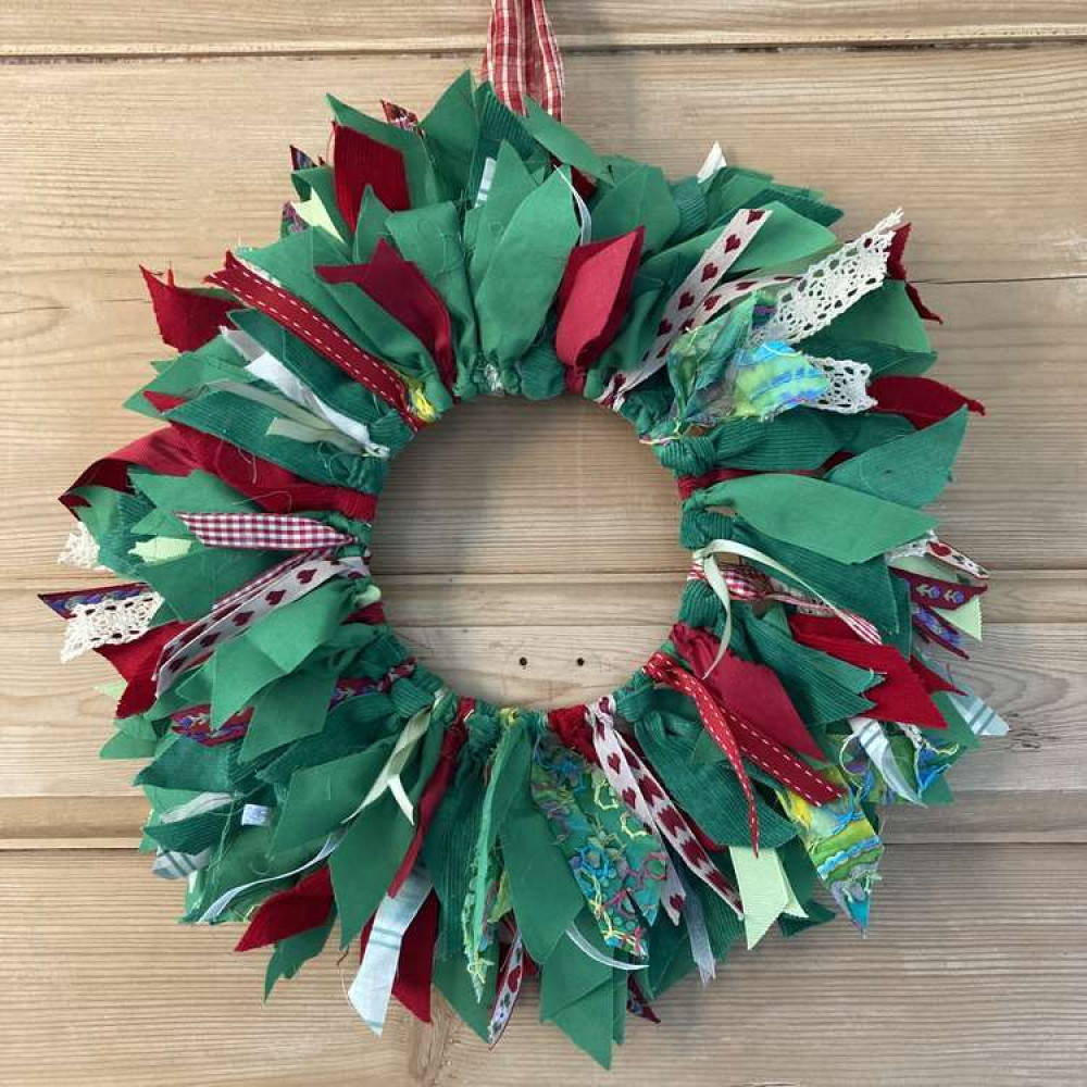 Kids can create a funky rag wreath at Teddington Constitutional Club this Saturday