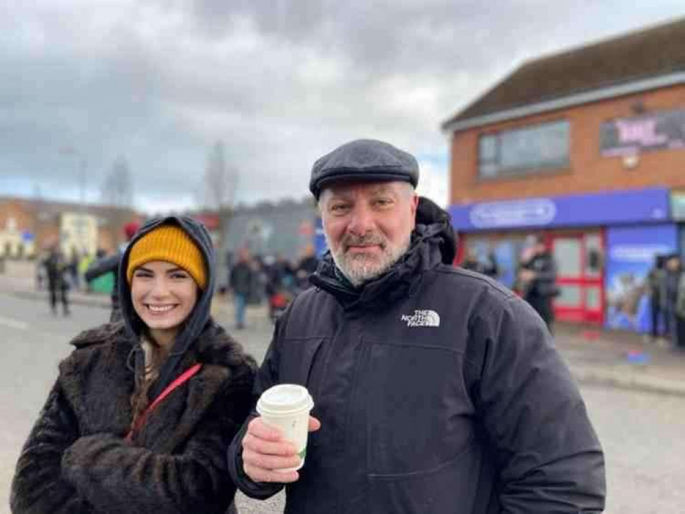 Jed with his daughter Molly in Belfast where the sixth season of Line of Duty was filmed. The TV show creator lives in Teddington