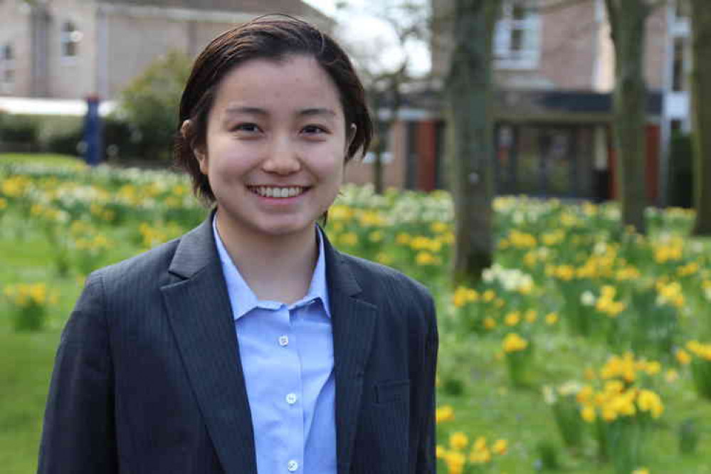Millfield Sixth Form student Yuhka Machino Millfield Sixth Form student Yuhka Machino